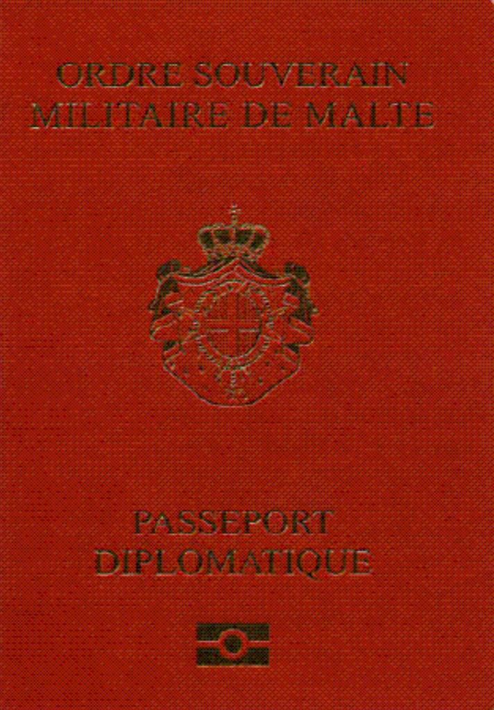 Passport of the Sovereign Military Order of Malta [Onet]