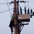 Thief hanging on the transformer [Adomonline.com]