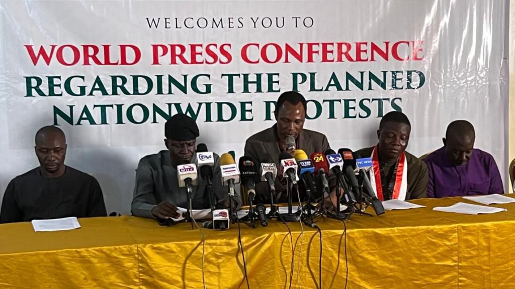 The protest, which aims to draw government attention to economic hardship and high inflation, has been described by the coalition as driven by hidden agendas.