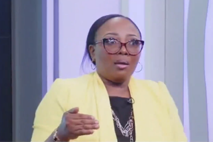 Naa Nhyirabea Armooh speaking on Home Affairs on Joy FM