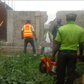 Flood: LASG demolishes street gates, fences, security post in Okota