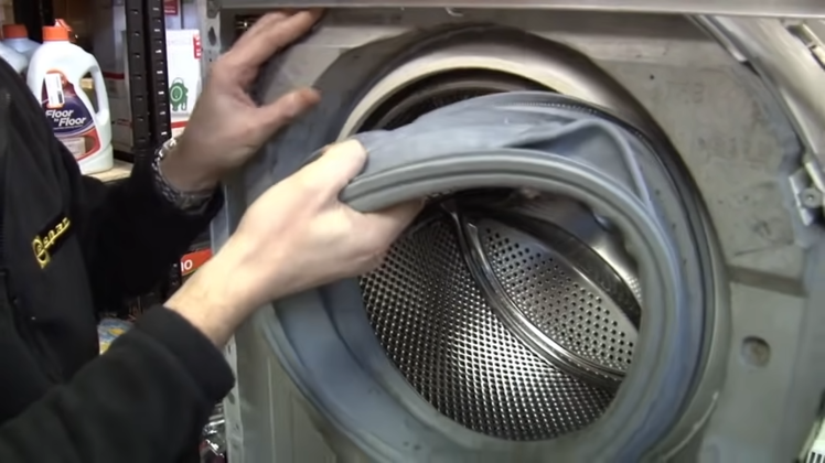 Wipe down the door seal [eSpares]