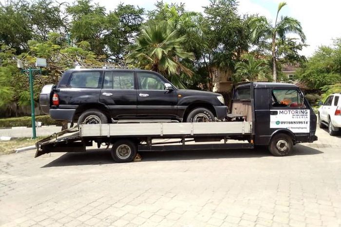 Towing vehicle [Nairaland Forum]