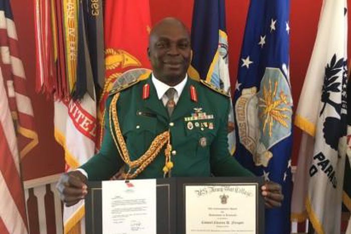 Brig.-Gen Charles Nengite [Vanguard News]