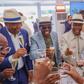 Governor Babajide Sanwo-Olu of Lagos State and Herbert Wigwe