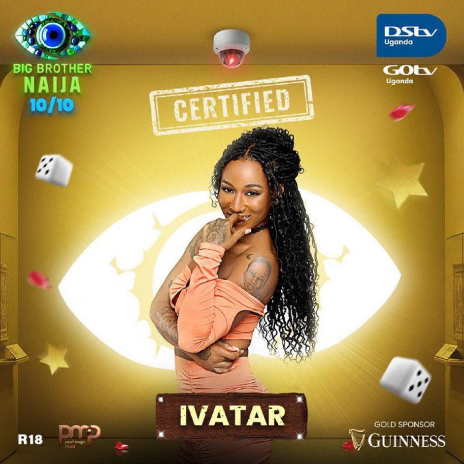 BBNaija10 housemate, Ivatar