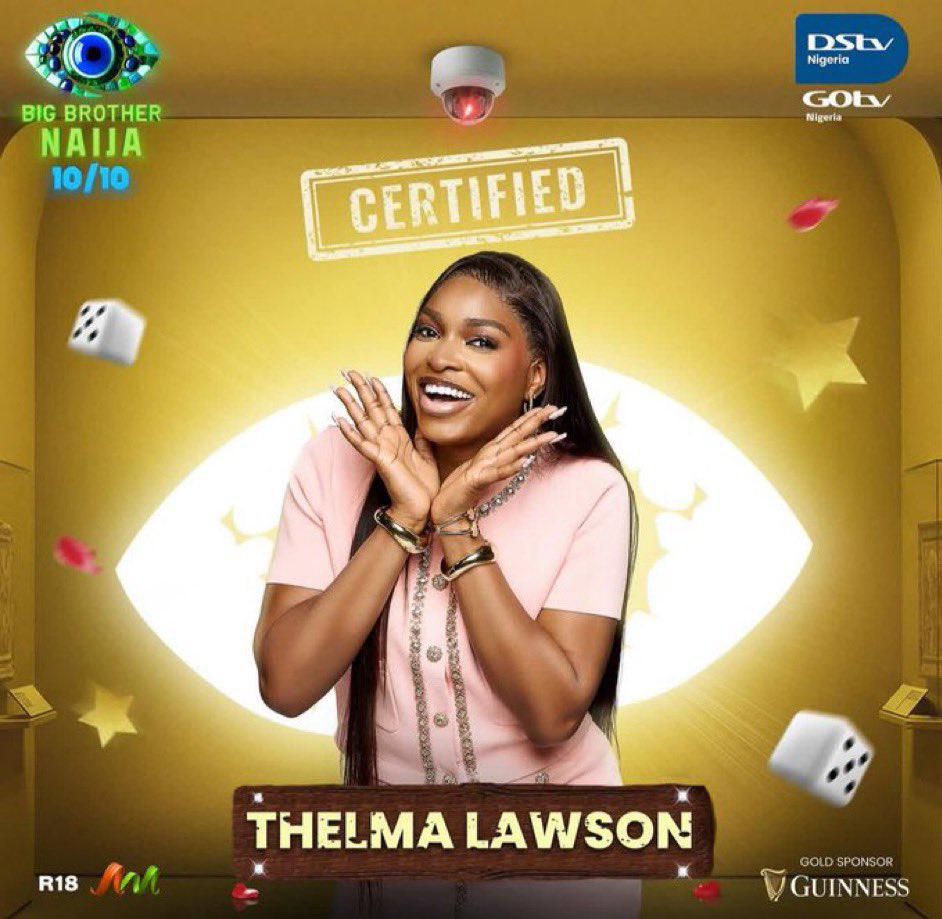 BBNaija10 housemate, Thelma Lawson
