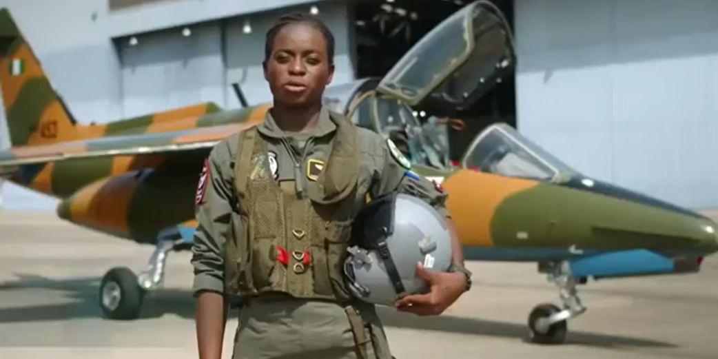 Kafayat Sanni – Nigeria’s First Female Fighter Pilot