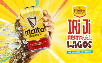 Malta Guinness is bringing the goodness to Iri Ji Festival this weekend!