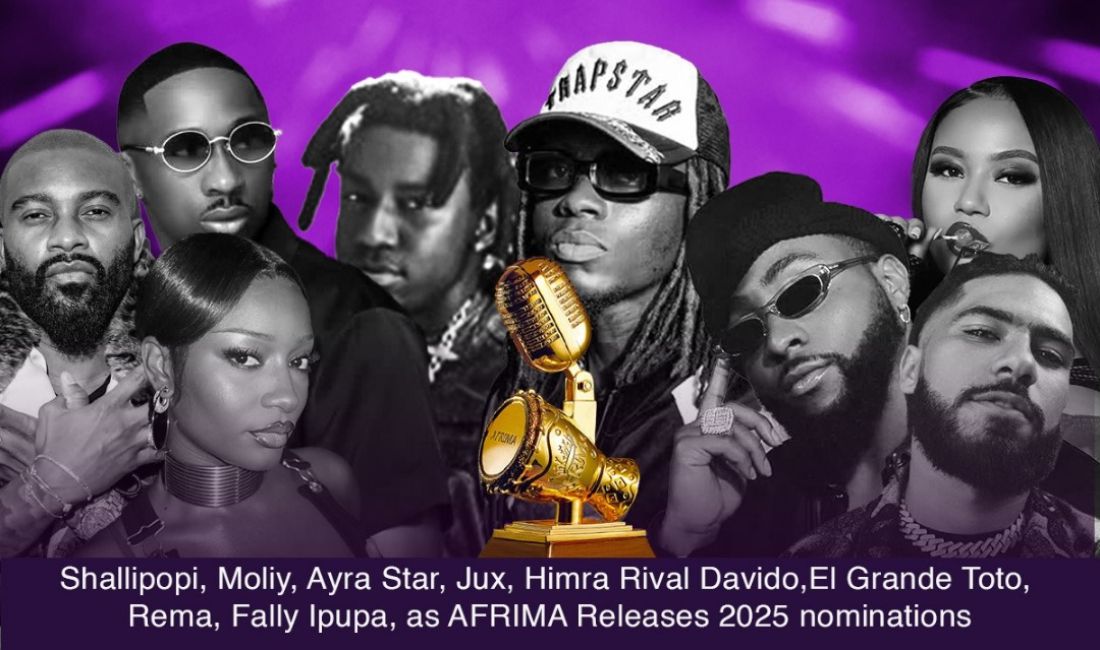Davido, Wizkid, Burna Boy, Rema, Ayra Star get nominations for AFRIMA 2025