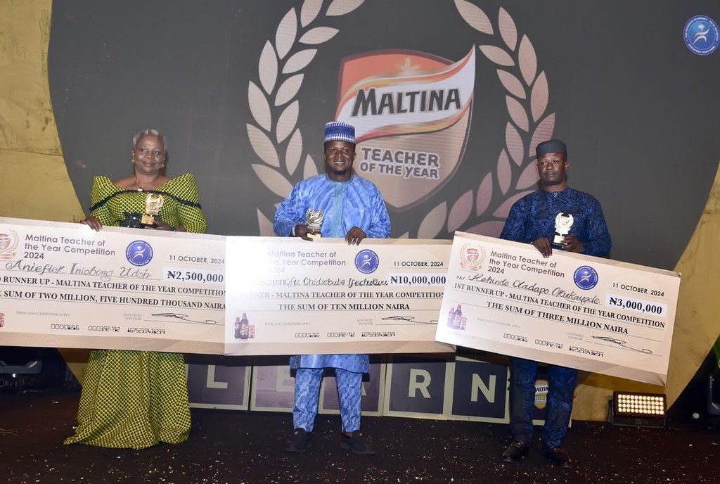 Nasarawa teacher, Ifechukwu emerges 2024 Maltina Teacher of the Year…wins ₦10m grand prize