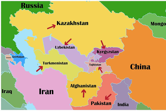 The 7 stan countries [worldatlas]