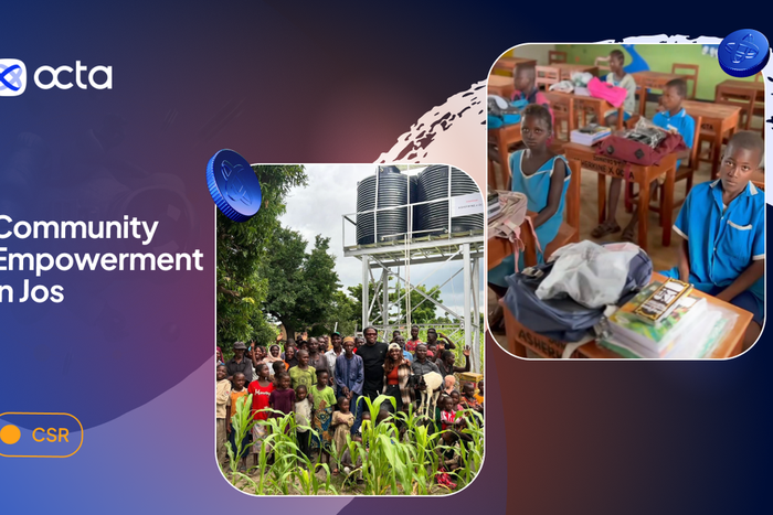Octa's Commitment to Community Empowerment in Jos: A CSR project impacting lives
