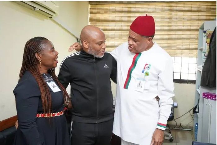 Rep commends DSS for providing Kanu’s healthcare needs after visiting IPOB leader