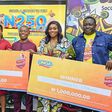 Bisola Aiyeola joins celebrations as Onga continues to reward consumers in the "Taste the Millions" Promo
