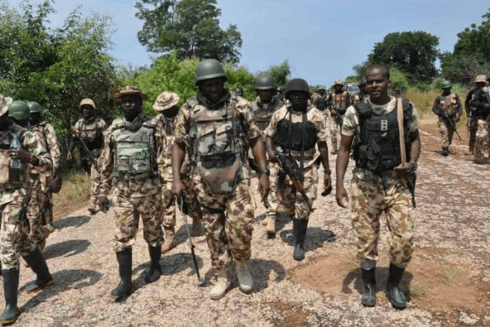Nigerian troops