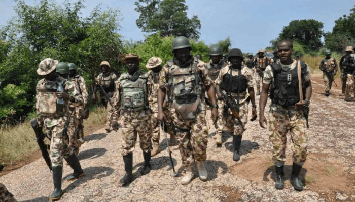 Nigerian troops