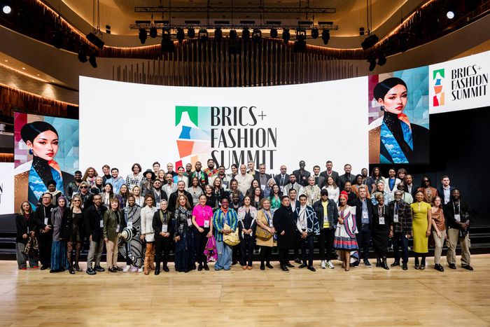 Group photo of the delegates BRICS+Fashion Summit Press Service