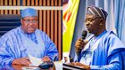 Senator George Akume, Secretary to the Government of the Federation (SGF), and Professor Joseph Utsev, Minister of Water Resources and Sanitation. [Facebook]