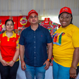 L-R : Group Corporate Communications and Events Manager, Dufil Prima Foods, Temitope Ashiwaju; National Coordinator, Indomie Fans Club, Karishma Rustagi; Chief Executive Officer, Sales and Marketing, Dufil Prima Foods,Gaurav Dwivedi; Manager and Coordi...