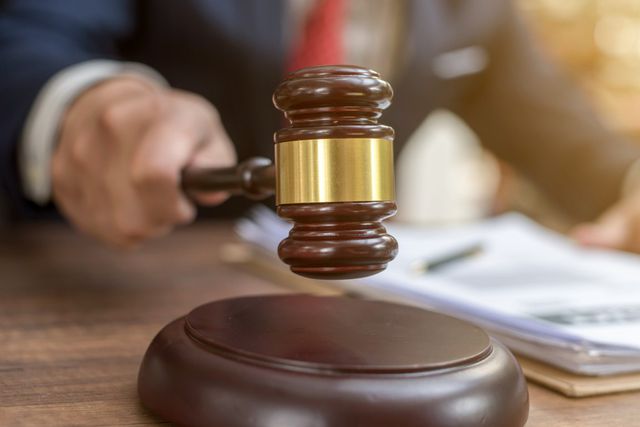 A judge's gavel.boonchai wedmakawand/Getty Images