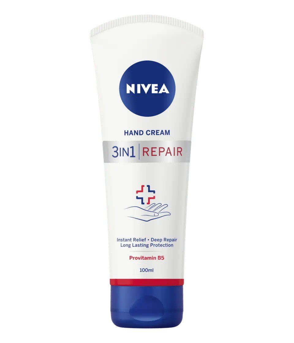 NIVEA 3-in-1 Repair Care Hand Cream