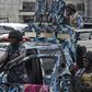 Policemen flood the streets of Port Harcourt, Rivers State. [Getty Images]