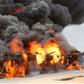 Petrol tanker explosion