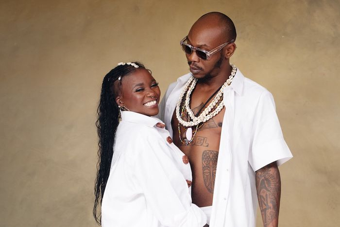 Seun Kuti and his wife got legally married in 2020 [Instagram/Bigbirdkuti]