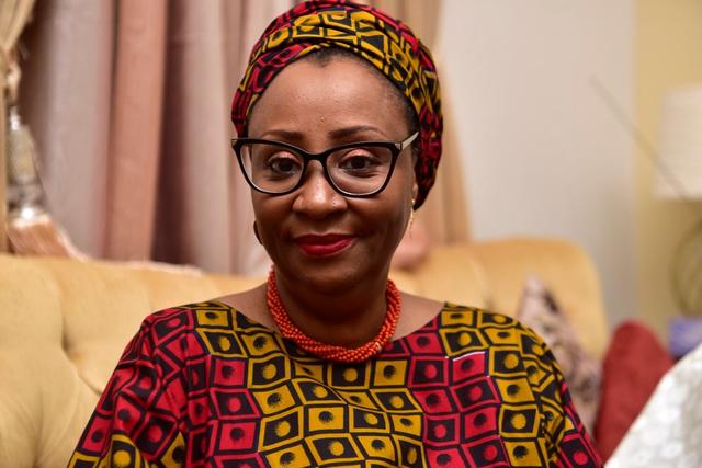 Hadiza Isma El-Rufai, wife of former Kaduna State Governor, Nasiru El-Rufai. [X:@hadizel]