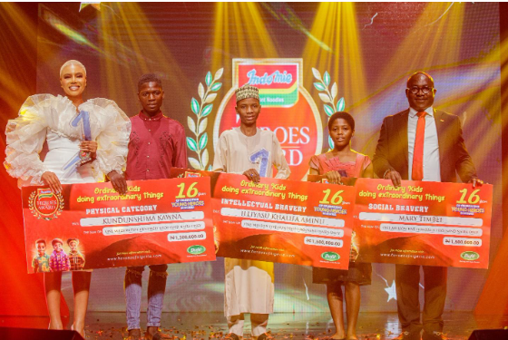 Honouring Nigeria's Finest: Top Highlights from Indomie Heroes Awards 2024