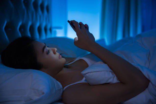 Blue light disrupts your sleep [iStock]