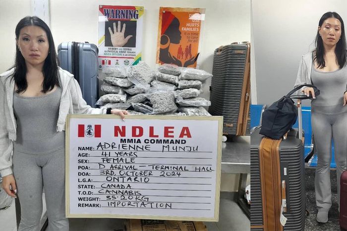 Canadian woman arrested at Lagos airport as NDLEA intercepts opioids worth ₦9bn [Facebook;NDLEA]