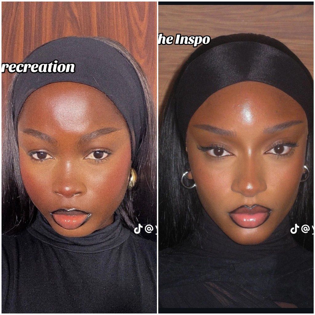Ayra Starr makeup recreation [Tiktok]