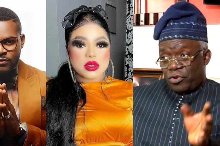 Bobrisky has been urged to issue a public apology and retract his defamatory viral audio against Falana and Falz. [Facebook]