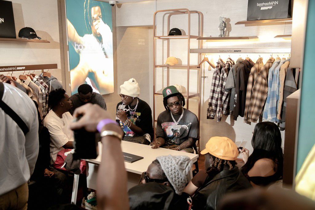 BoohooMAN Nigeria debuts with a star-studded event & Shallipopi collaboration