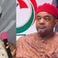 L-R: Former Benue State governor, Gabriel Suswam and PDP acting chairman, Umar Damagum. [Facebook]