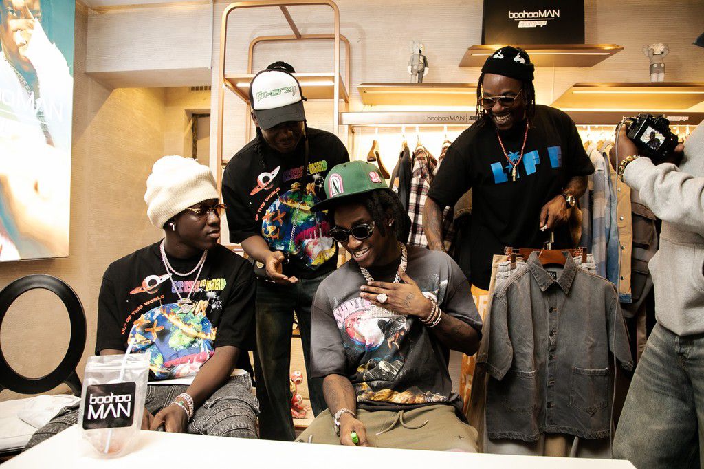 BoohooMAN Nigeria debuts with a star-studded event & Shallipopi collaboration