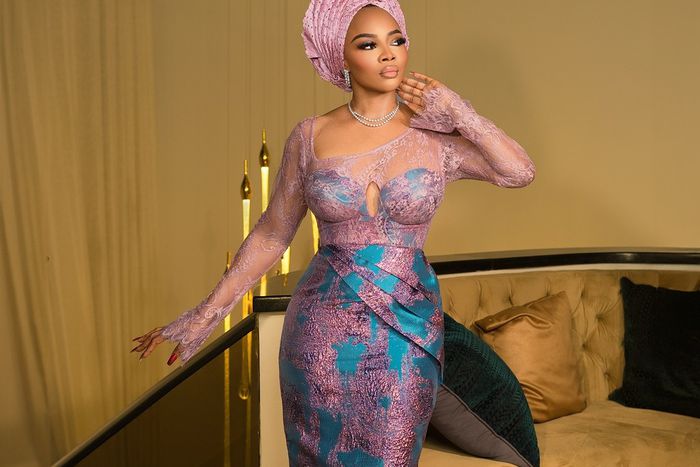 Toke Makinwa did not secretly tie the knot [Instagram/Toke Makinwa]