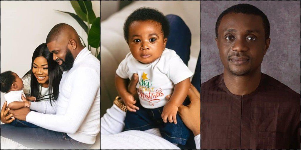 Mercy Chinwo, her husband Blessed and Nathaniel Bassey,  [Naija News]