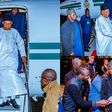 Vice President Kashim Shettima arrives in Sweden on Thursday, October 17. [X, formerly Twitter]