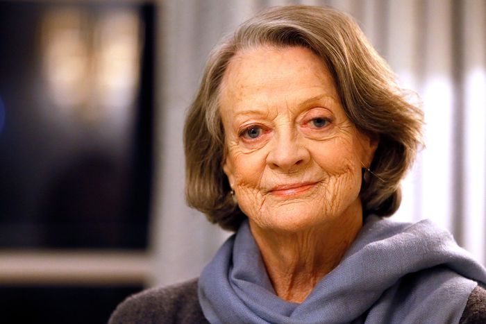 British actress Dame Maggie Smith in London, Wednesday, Dec. 16, 2015. The Oscar-winner has died at age 89.AP Photo/Kirsty Wigglesworth