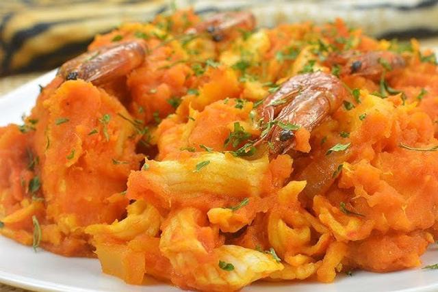 Delicious and spicy yam porridge [ChefLola'sKitchen]