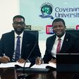 Signing of Endowment Fund MOU by Dickson Nsofor, CEO of Kora, and Professor Abiodun H. Adebayo, VC of Covenant University