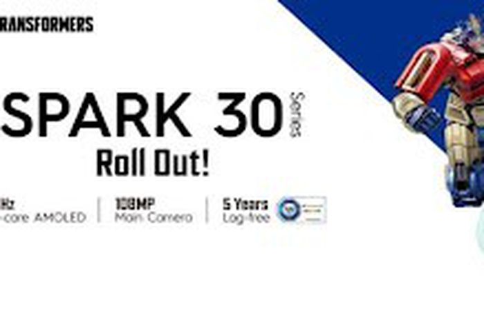 TECNO SPARK 30 series launches with TRANSFORMERS edition in Nigeria, offering a best -in-class experience of seamless playability and durability