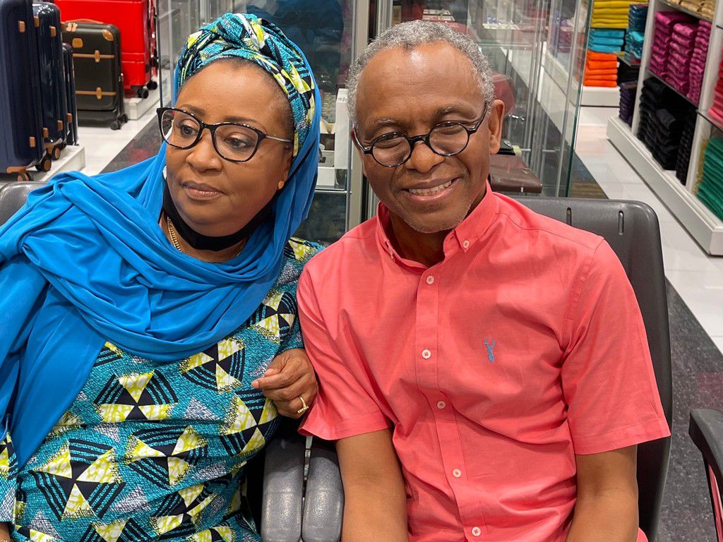 Hadiza Isma El-Rufai, wife of former Kaduna State Governor, Nasiru El-Rufai. [X:@hadizel]
