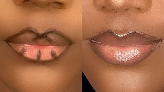 Lined lips (222METCH)