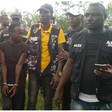 Ogunnaike Philip leading security operatives to one of the grave sides [Punch]