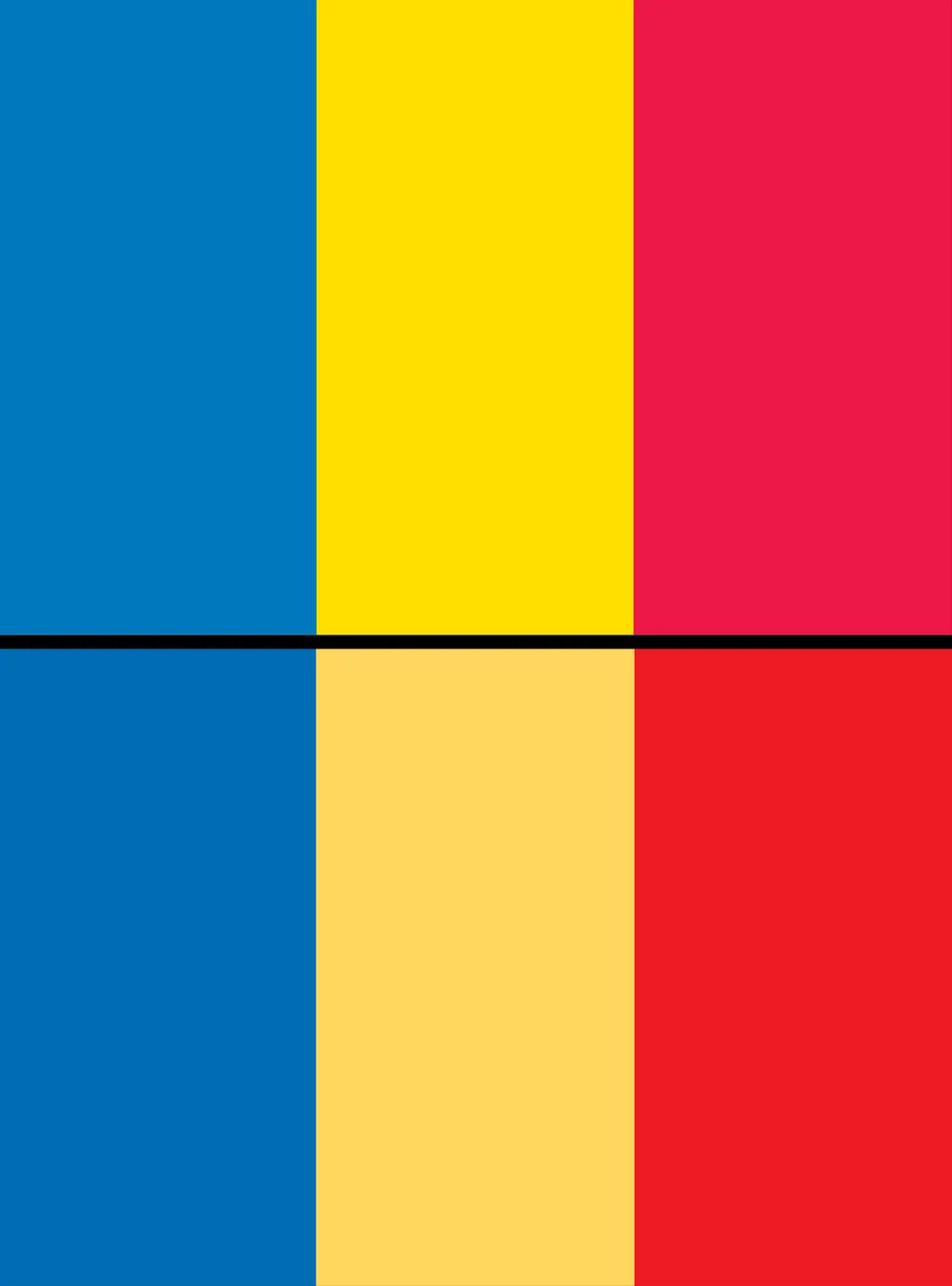 Chad (top) and Romania (bottom) [Britannica]