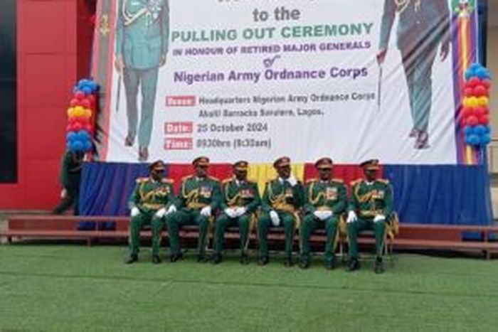 5 retired army officers pulled out in Lagos [NAN]